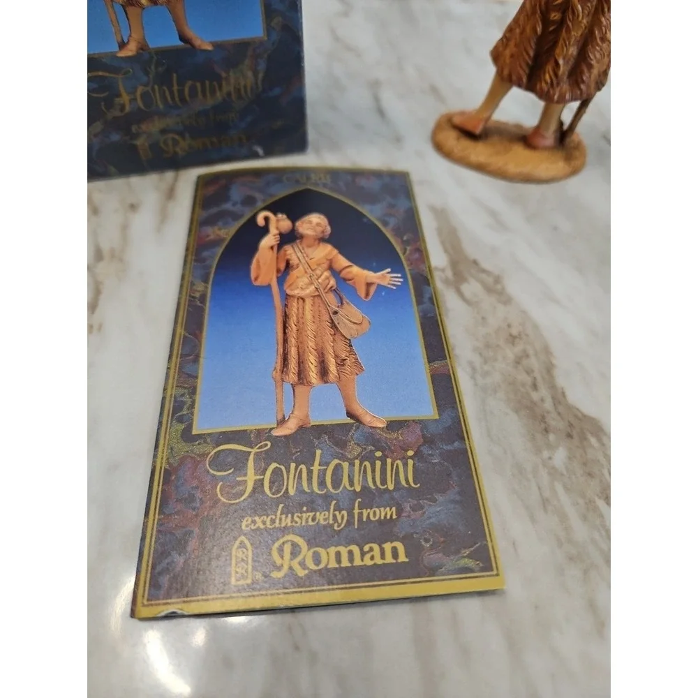 Fontanini Vintage 1991 Caleb Nativity Figurine Simonetti Italy‎ Roman